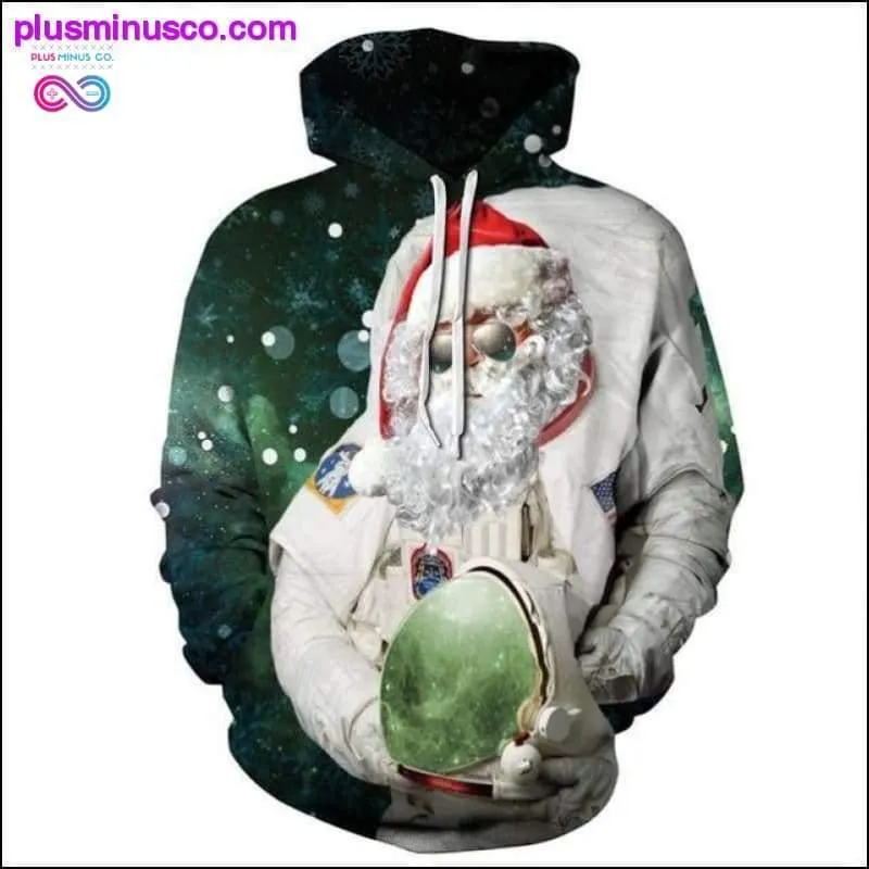 Christmas hoodies pirate casual loose long sleeve Men Woman