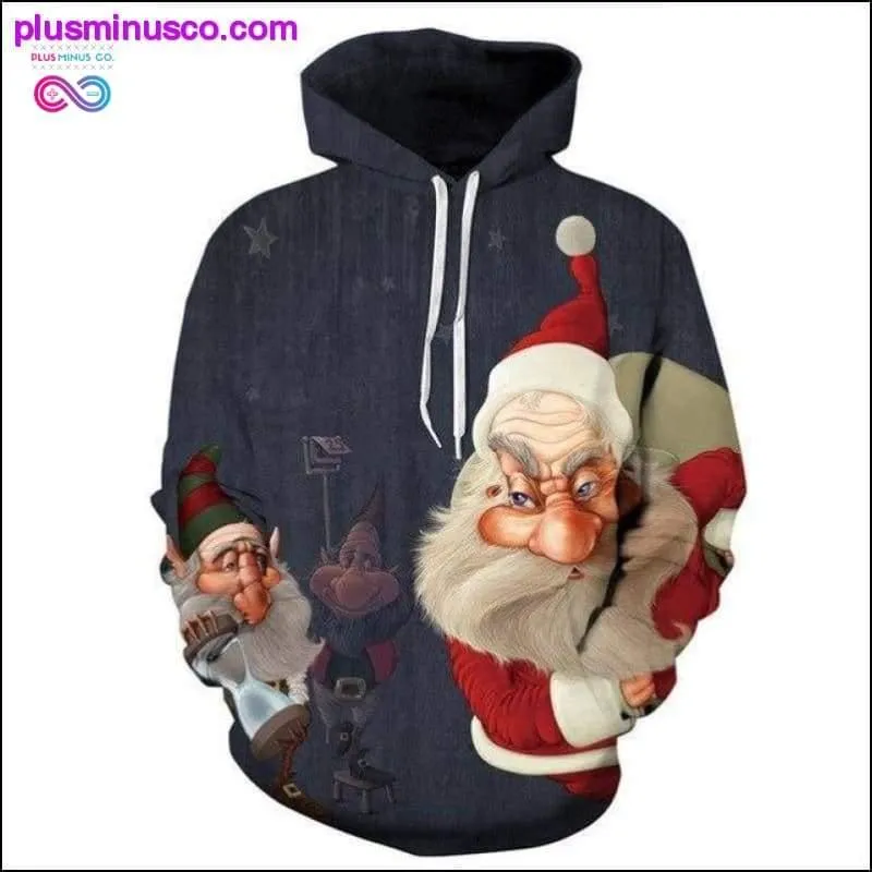 Christmas hoodies pirate casual loose long sleeve Men Woman