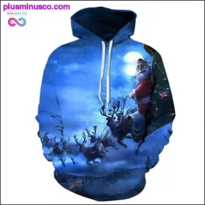 Christmas hoodies pirate casual loose long sleeve Men Woman