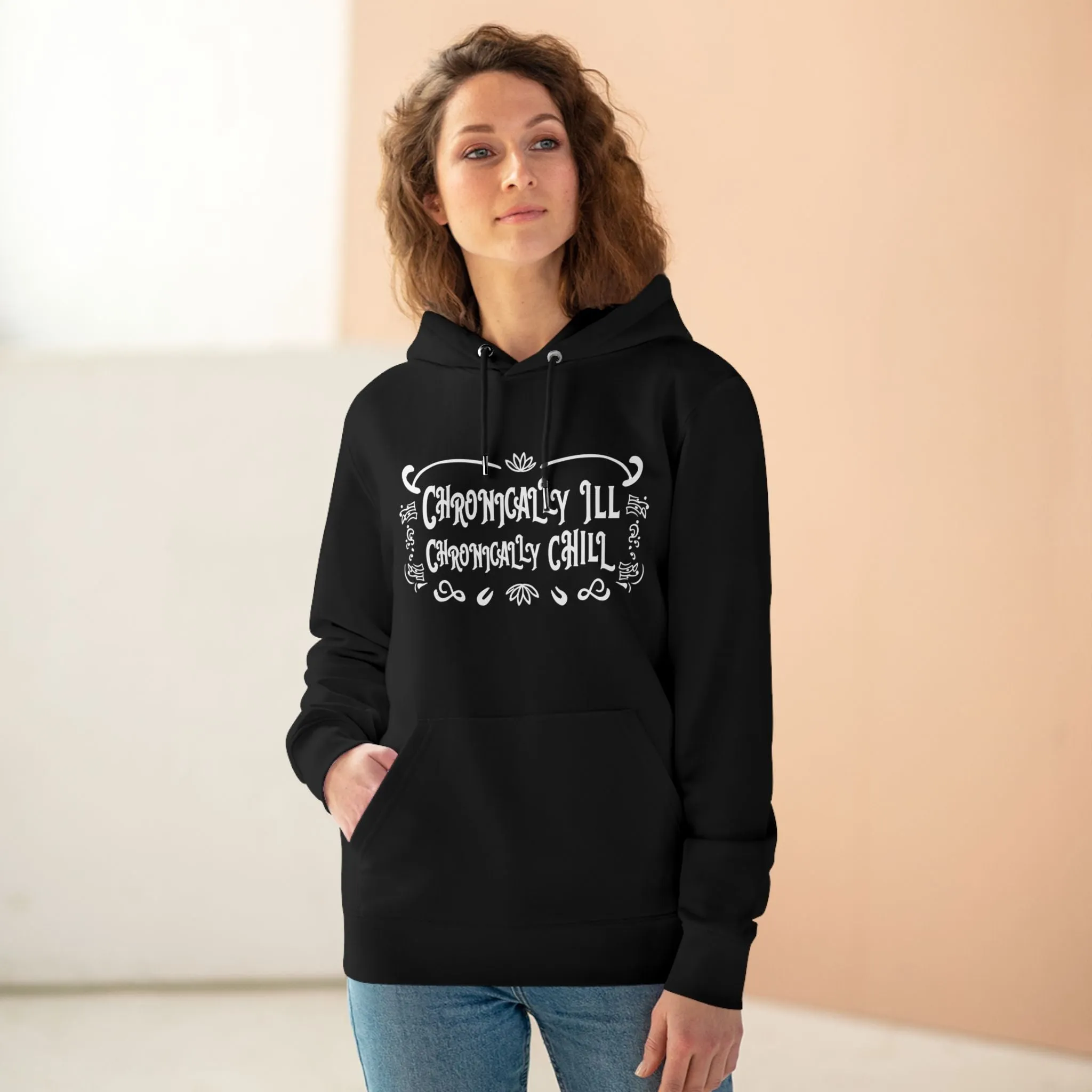 Chronically Ill, Chronically Chill | Unisex Heavy Blend Organic Hoodie Sweatshirt