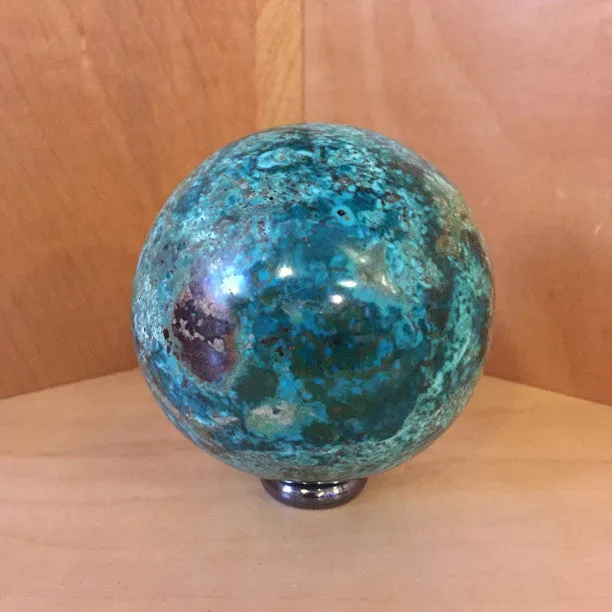 Chrysocolla Sphere