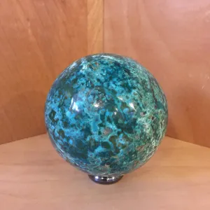 Chrysocolla Sphere