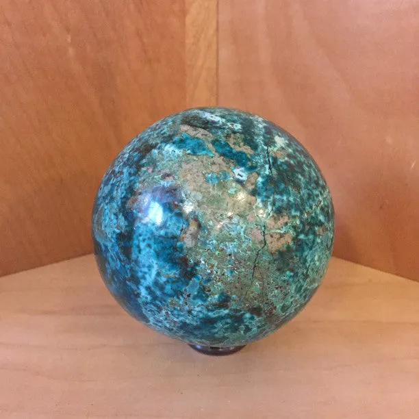 Chrysocolla Sphere