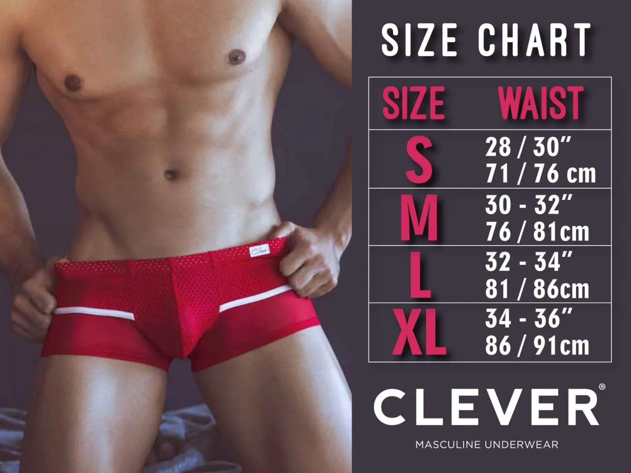 Clever 0689 Real Swim Trunks