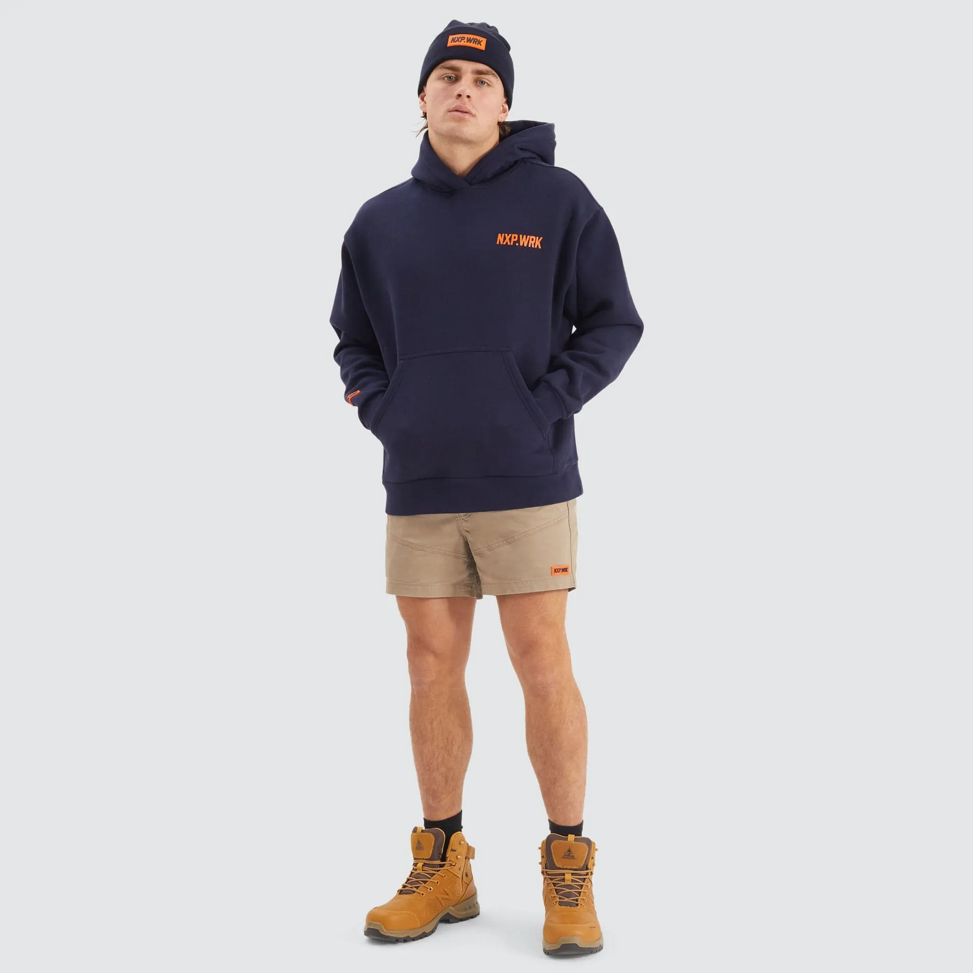 Concept Relaxed Fit Hoodie True Navy