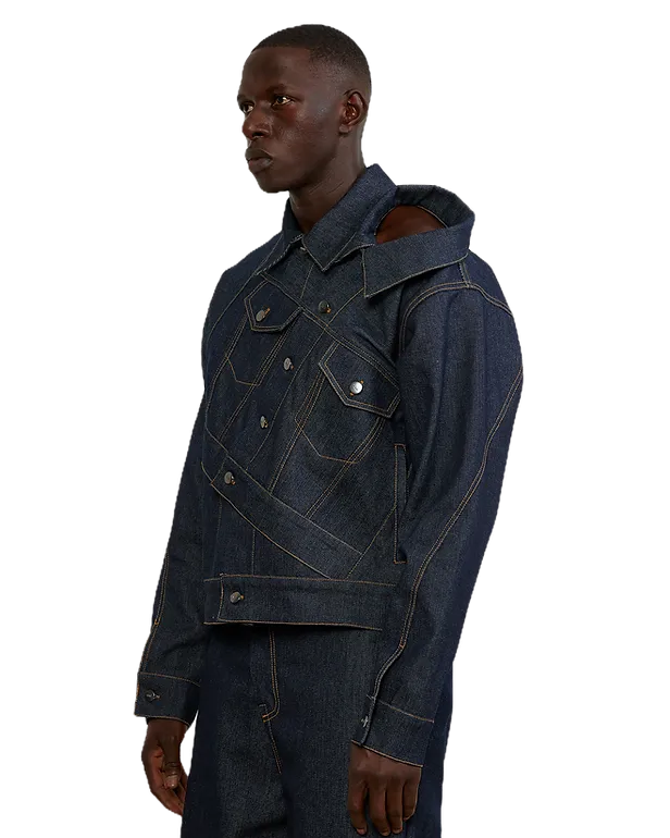 CONJOINED DENIM JACKET