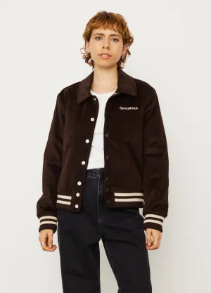 Corduroy Varsity Jacket