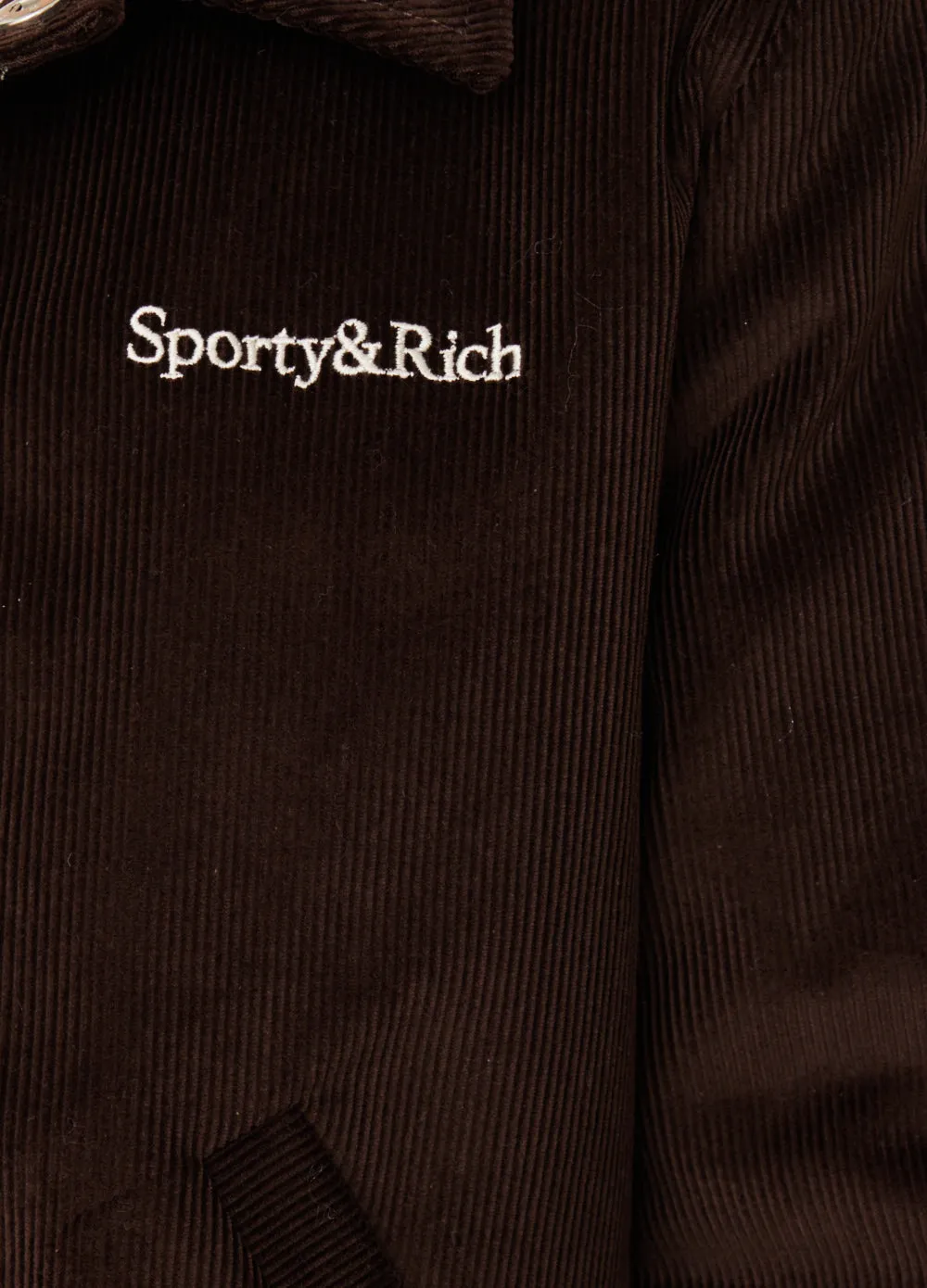 Corduroy Varsity Jacket
