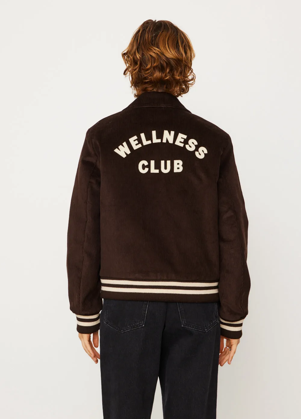 Corduroy Varsity Jacket