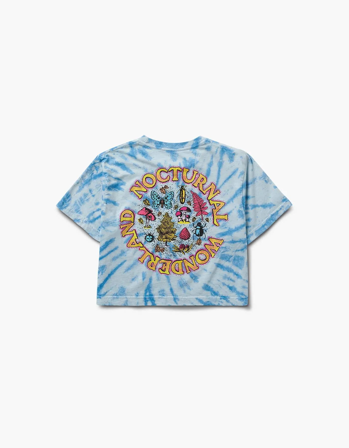 Creepy Crawlies Tie Dye Crop S/S Tee