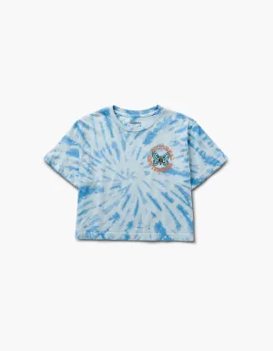 Creepy Crawlies Tie Dye Crop S/S Tee