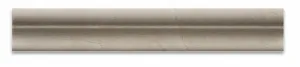 Crema Marfil Marble Polished 2 X 12 Crown Mercer Molding Trim - Box of 5 Pcs.