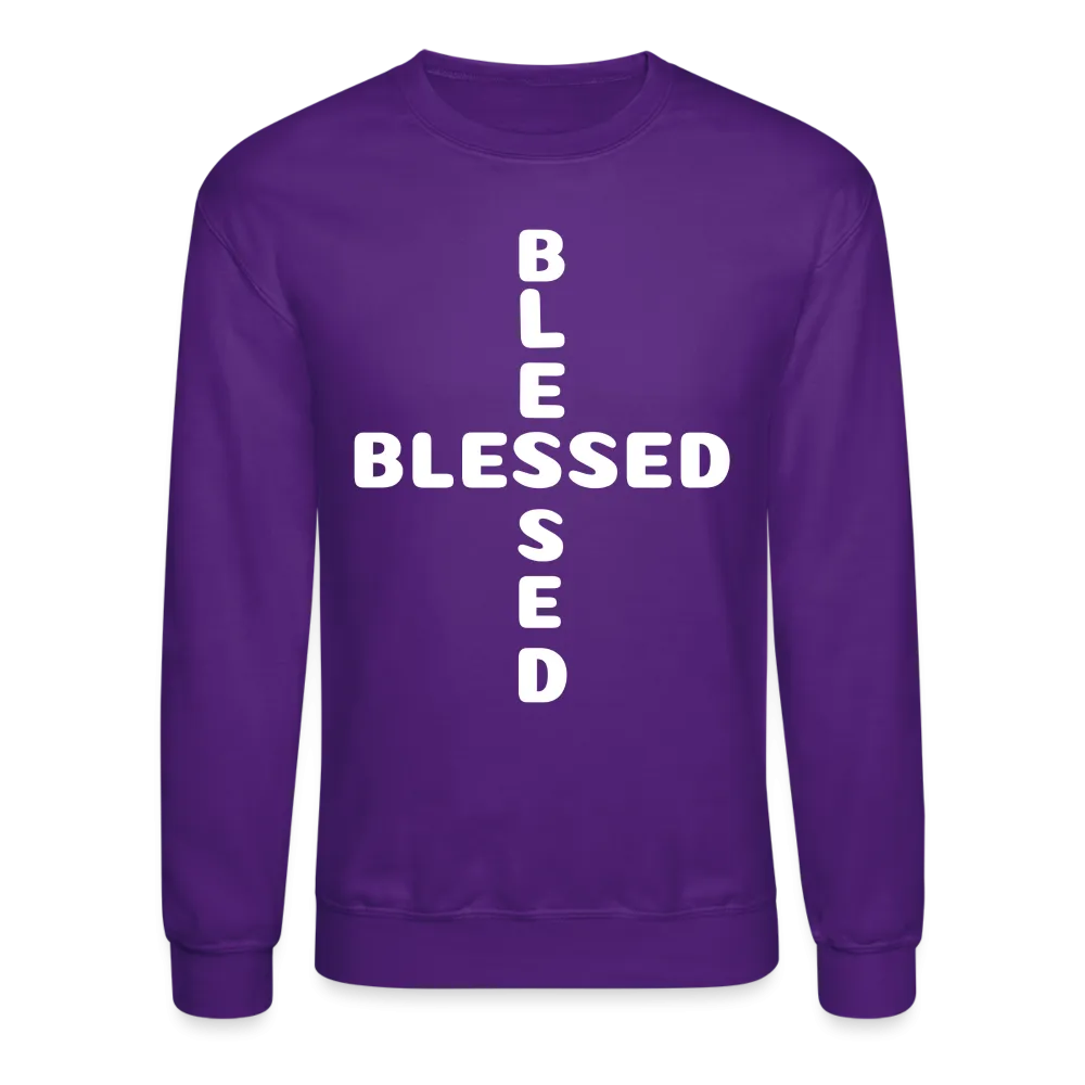 Crewneck Sweatshirt that states I am Blessed