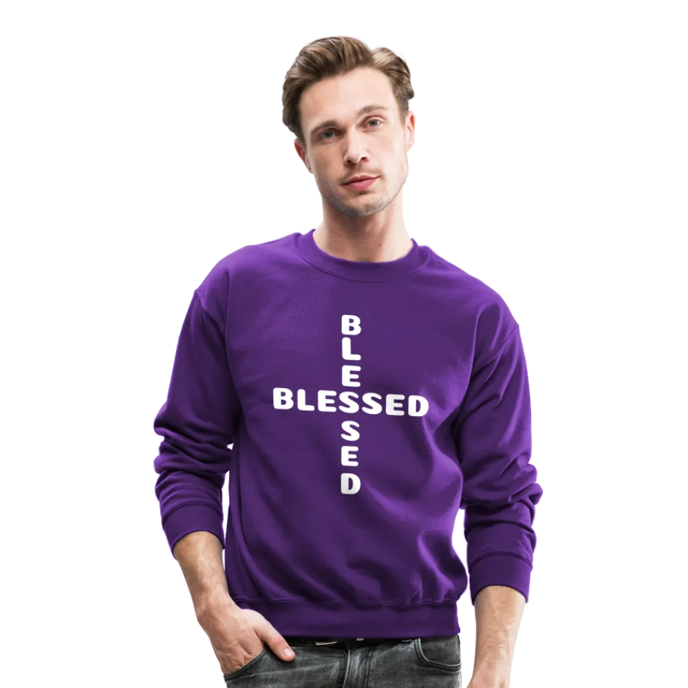Crewneck Sweatshirt that states I am Blessed