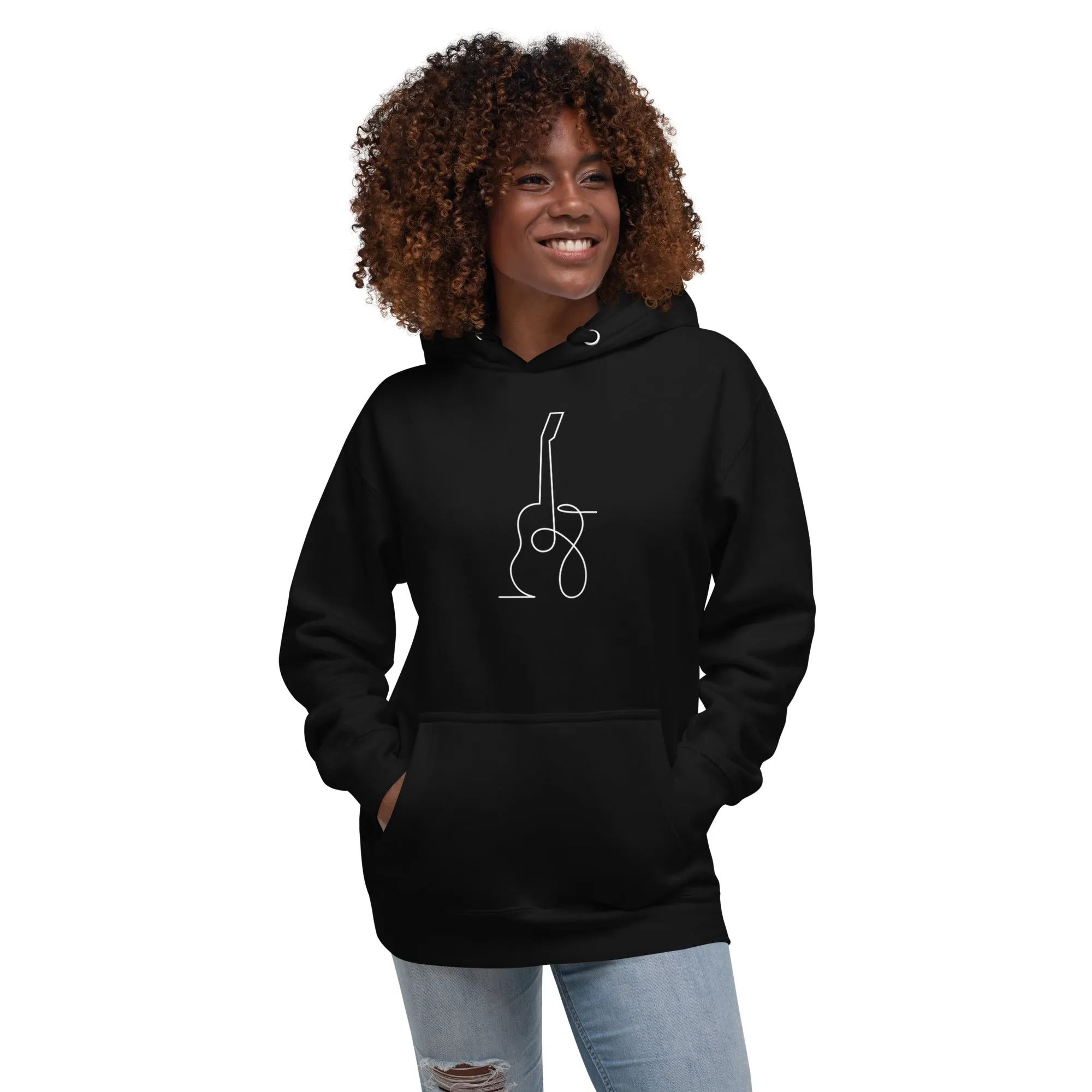 Curly Q Guitar Hoodie