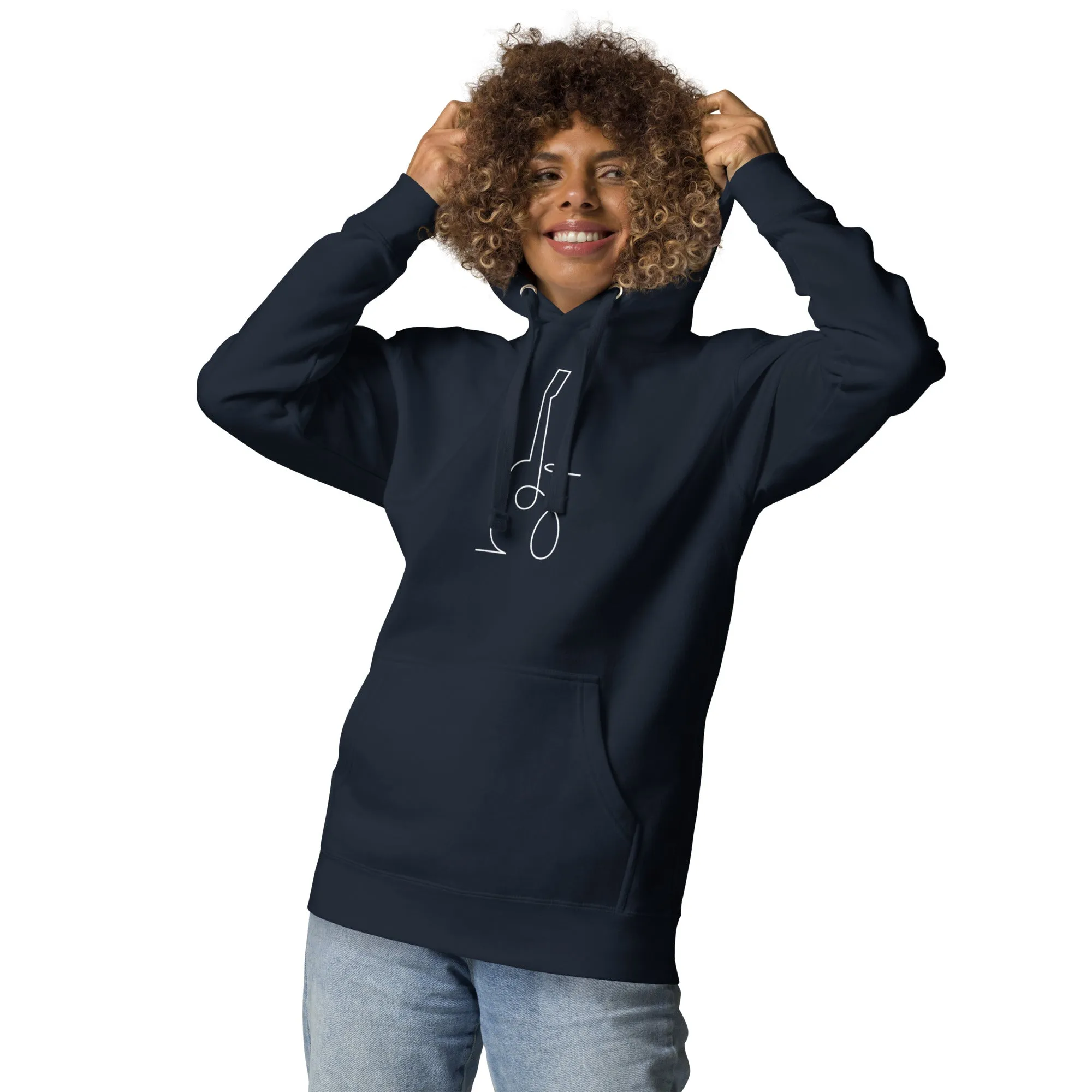 Curly Q Guitar Hoodie