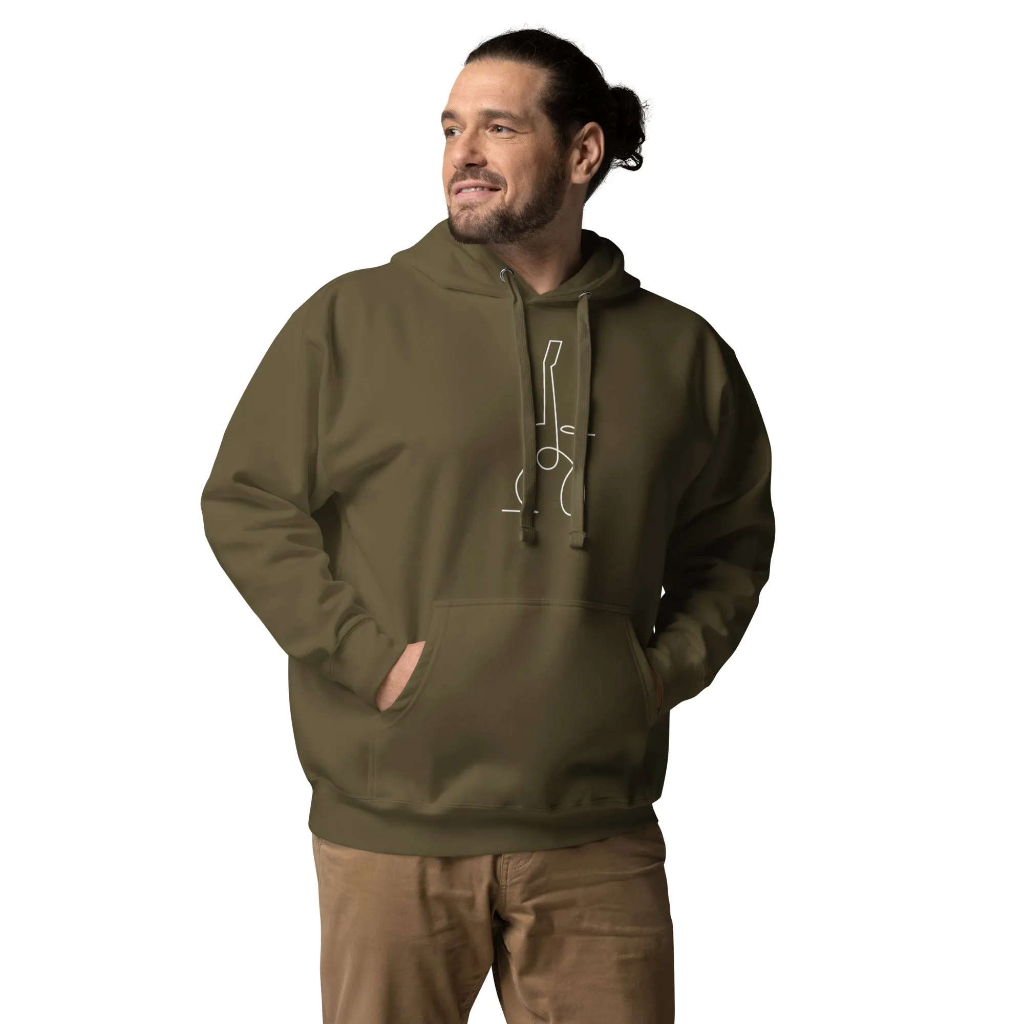 Curly Q Guitar Hoodie