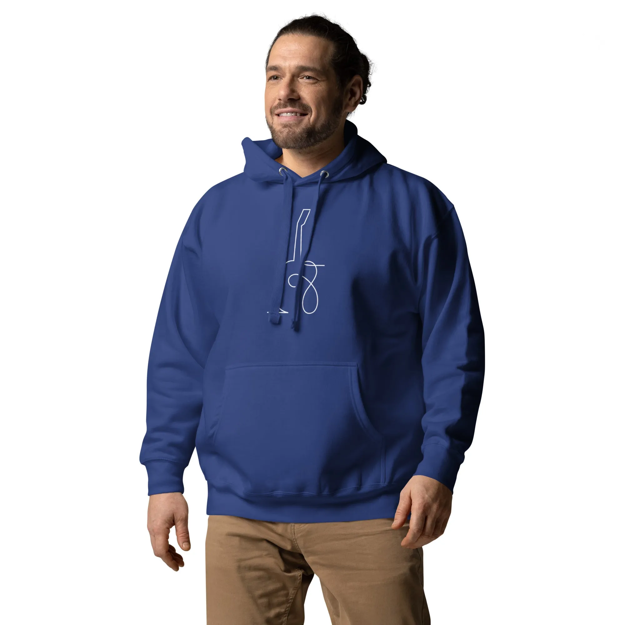 Curly Q Guitar Hoodie
