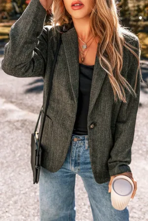 Desert Palm Twill Blazer: Timeless Elegance