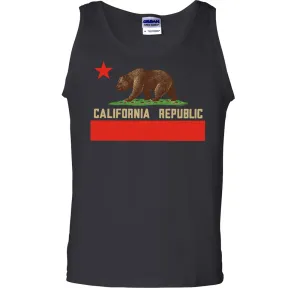 Don Pimentel California Republic Bear Flag Asst Colors Tank Top