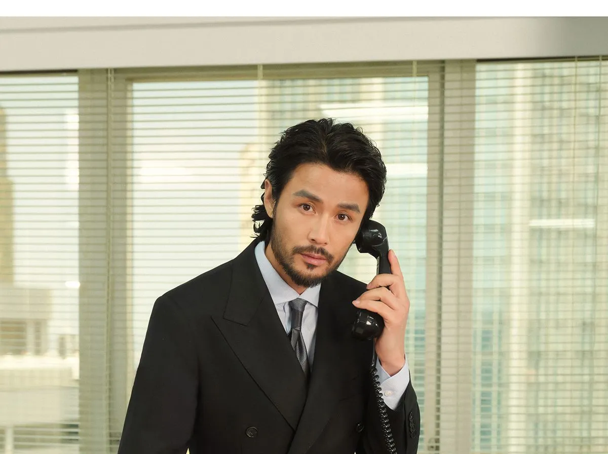 Double-Breasted Commuter Suit