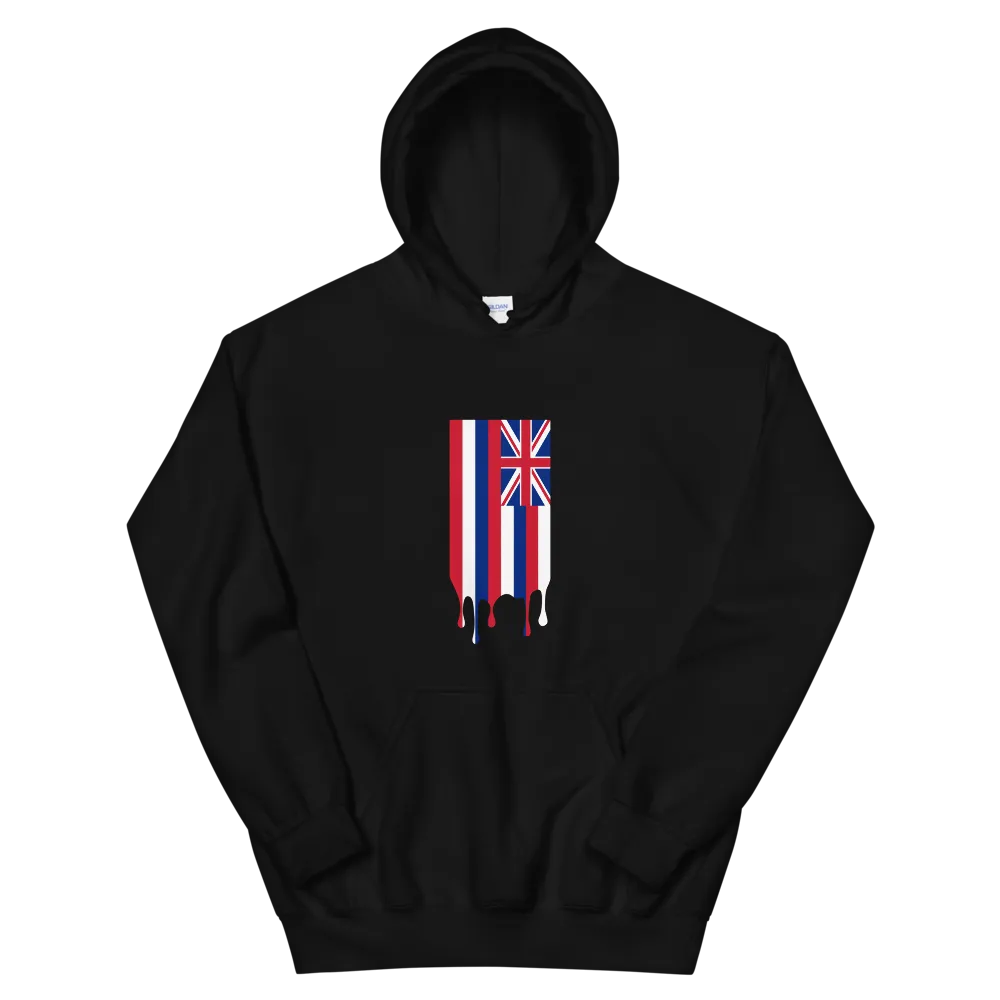 Drip Hawaii Union Jack - Flag Vertical *ADULT HOODIE*