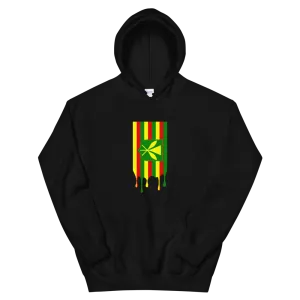 Drip Kanaka Maoli - Flag Vertical *ADULT HOODIE*