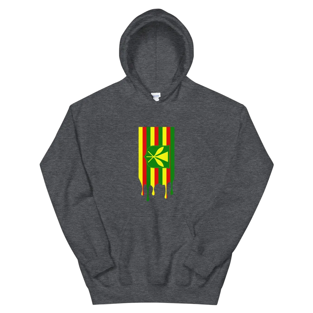 Drip Kanaka Maoli - Flag Vertical *ADULT HOODIE*