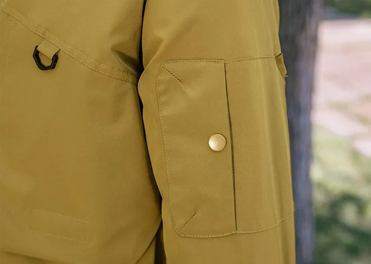 Easy-to-Clean Stain-Resistant Trucker Jacket