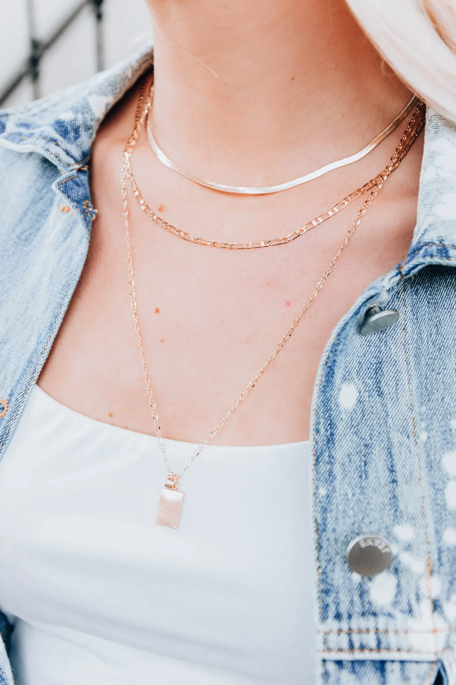 Elle Layered Necklace - Gold