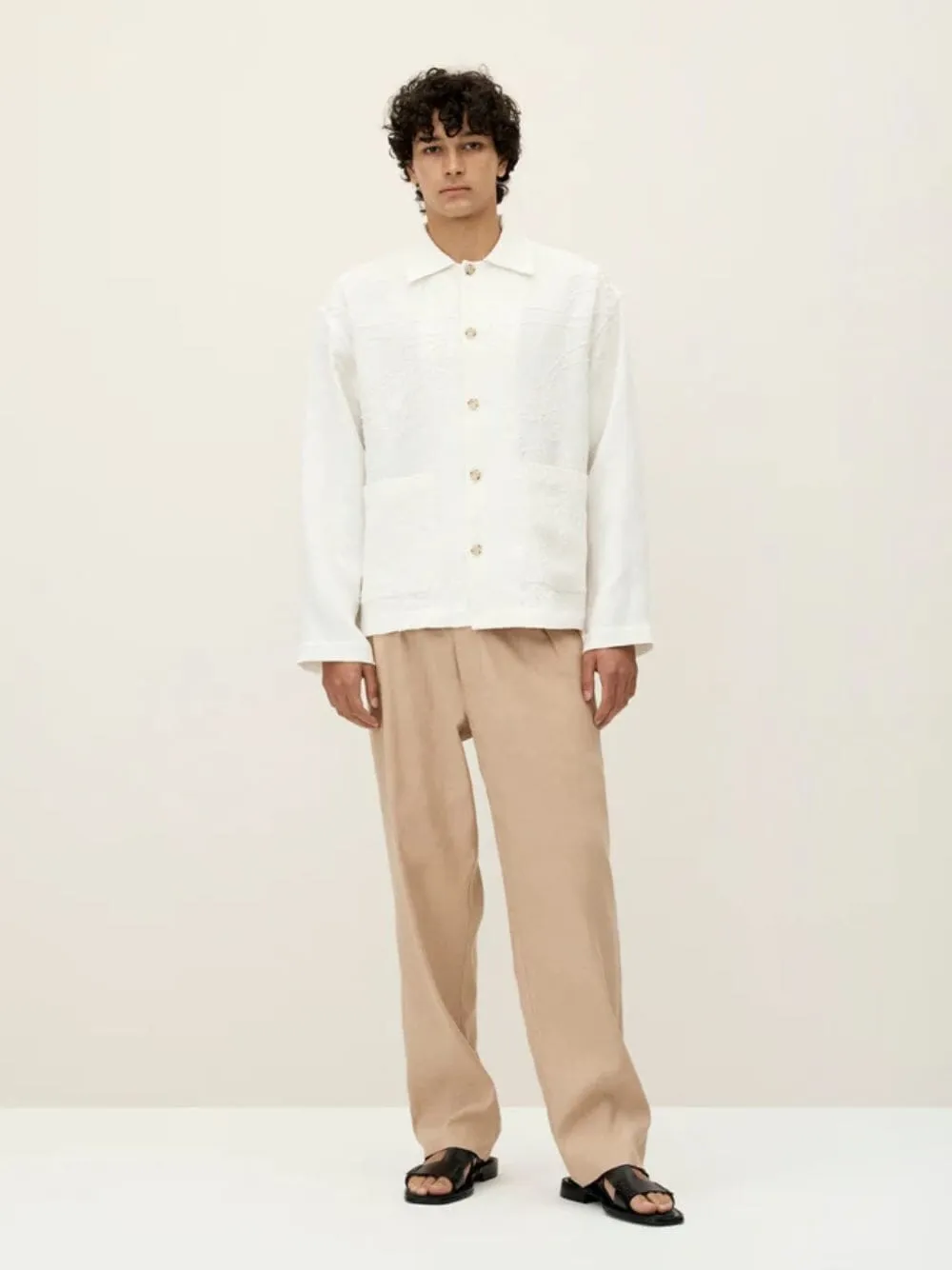 Embroidered Palm Chore Jacket