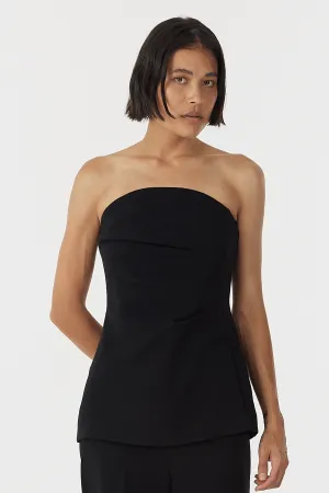 ENIGMA STRAPLESS BODICE | BLACK