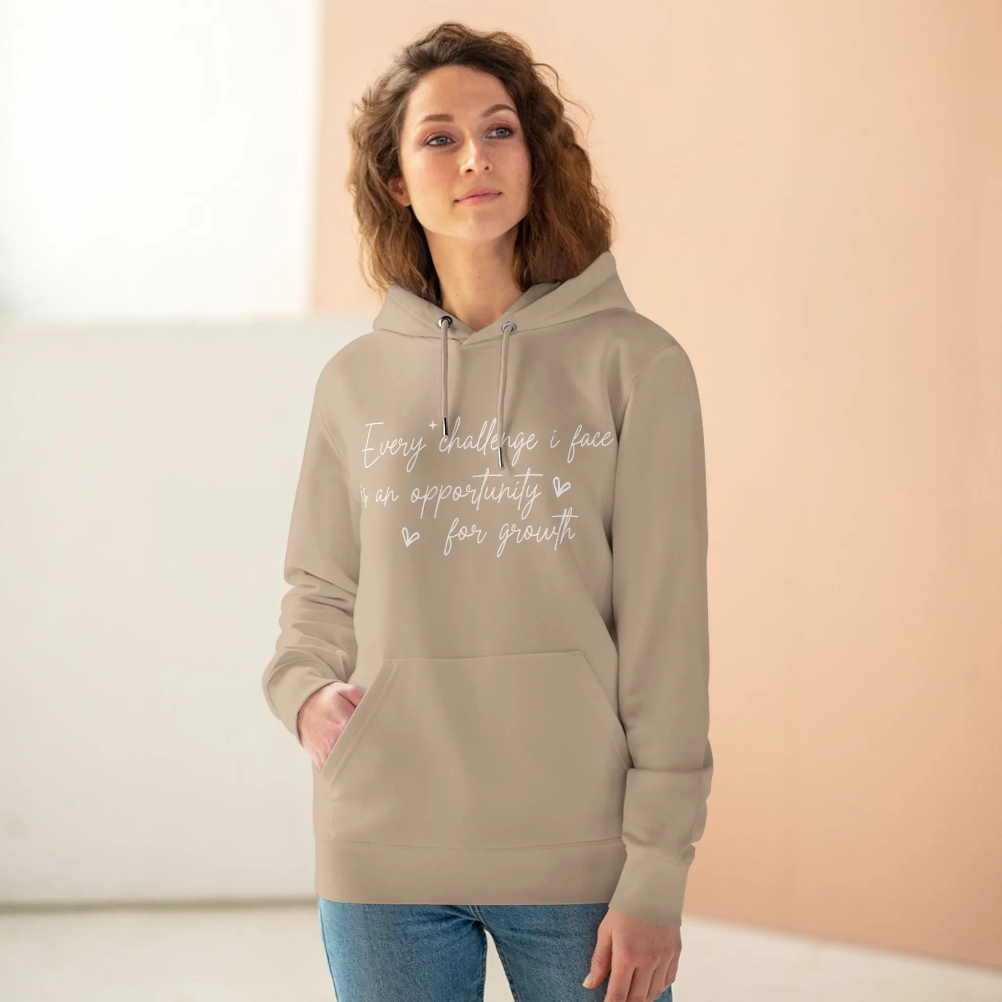 Every Challenge I Face | Unisex Heavy Blend Organic Hoodie Sweatshirt