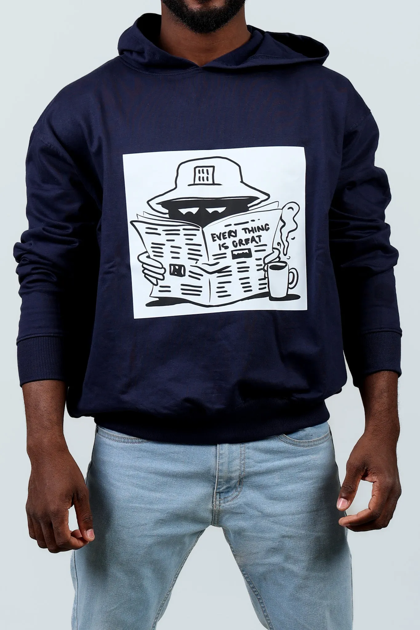 Everything is Great Black Hoodie