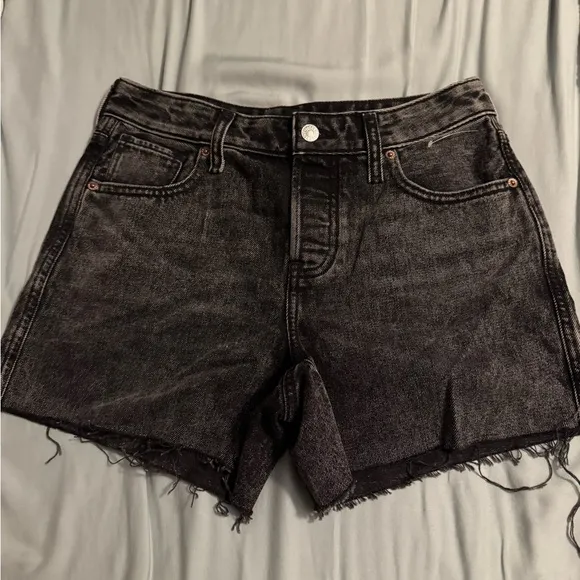 Express Midi High Rise Shorts NWOT