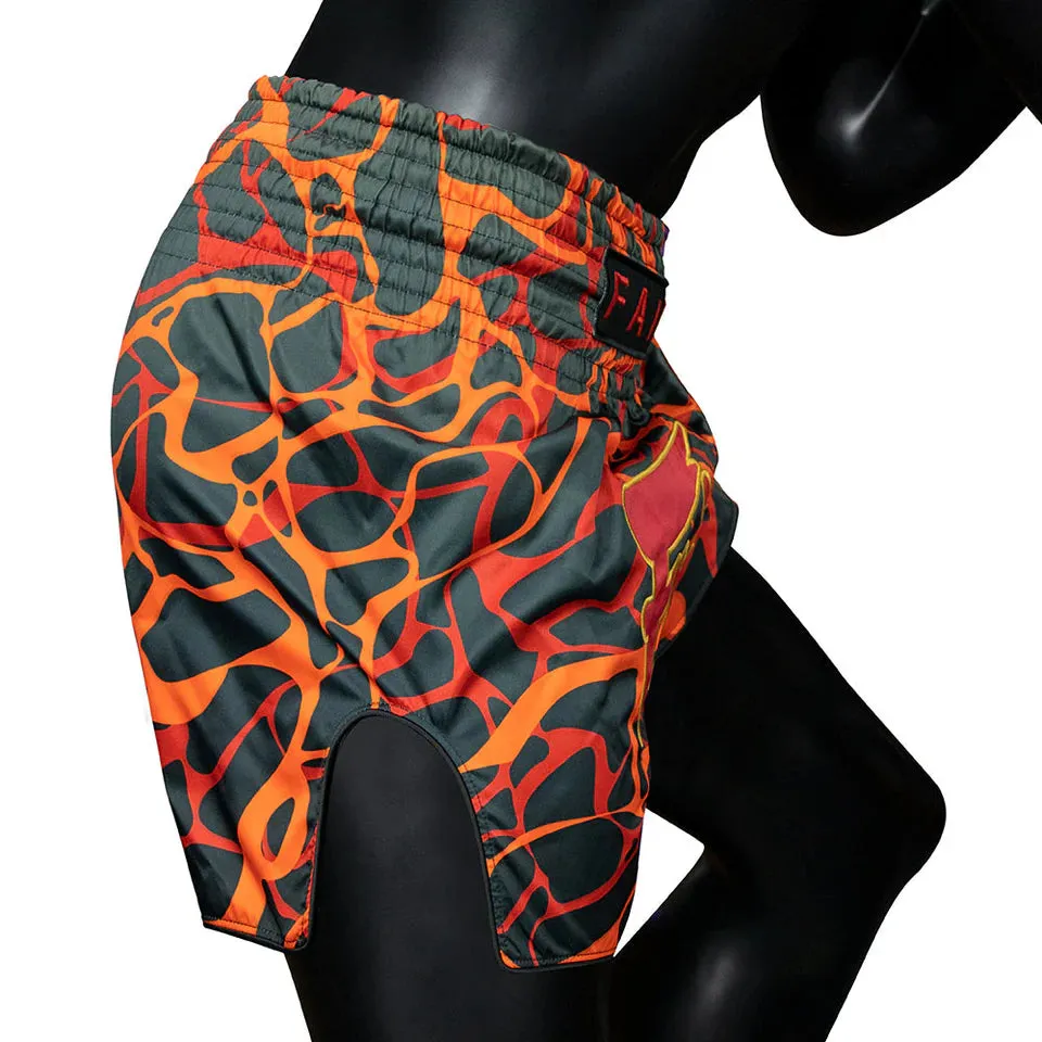 FAIRTEX MUAY THAI SHORTS - BS1926 MAGMA 'RED'