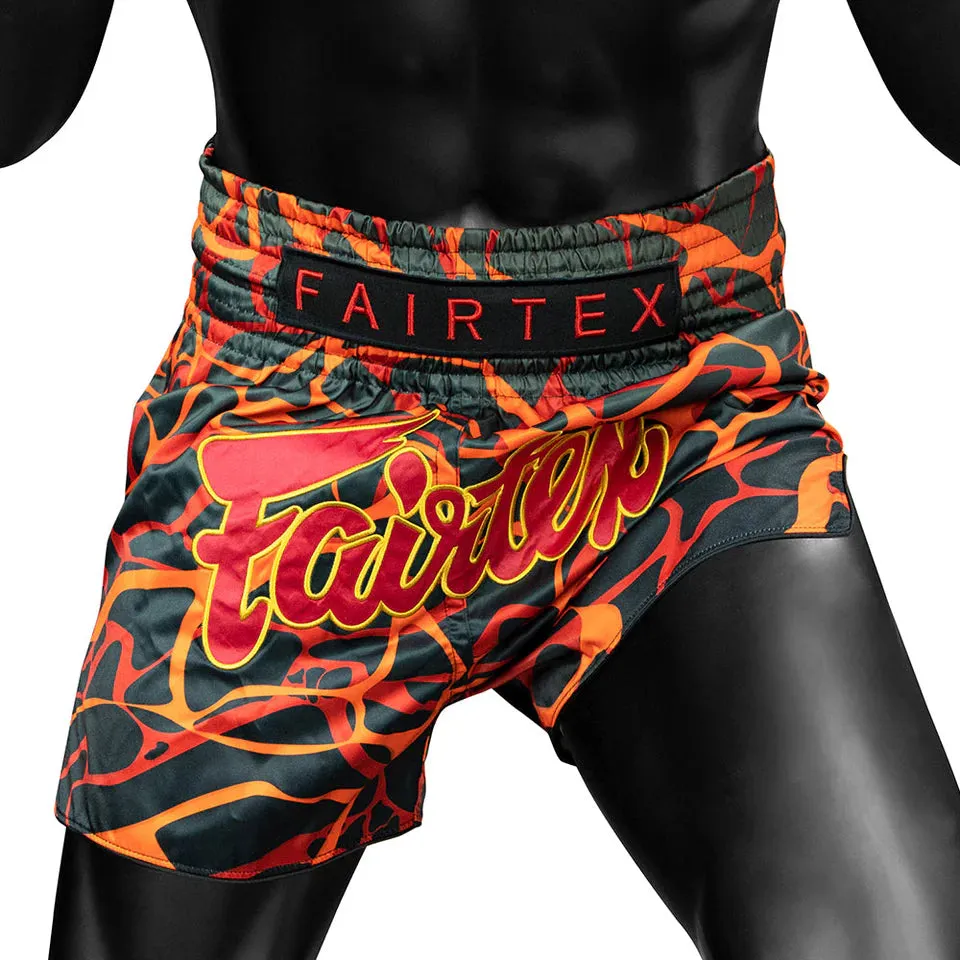 FAIRTEX MUAY THAI SHORTS - BS1926 MAGMA 'RED'