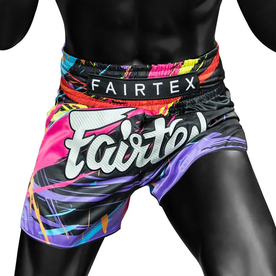 FAIRTEX MUAY THAI SHORTS - BS1934 WORLD MUSIC