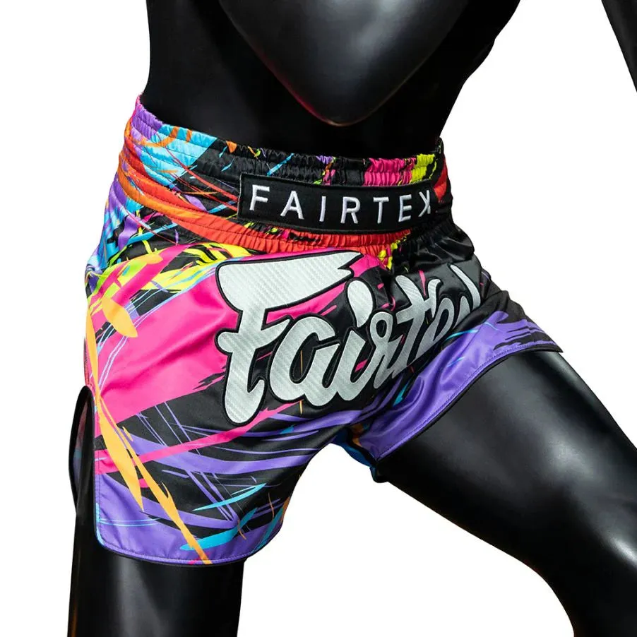 FAIRTEX MUAY THAI SHORTS - BS1934 WORLD MUSIC