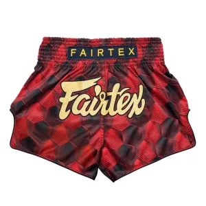 FAIRTEX MUAY THAI SHORTS - RED