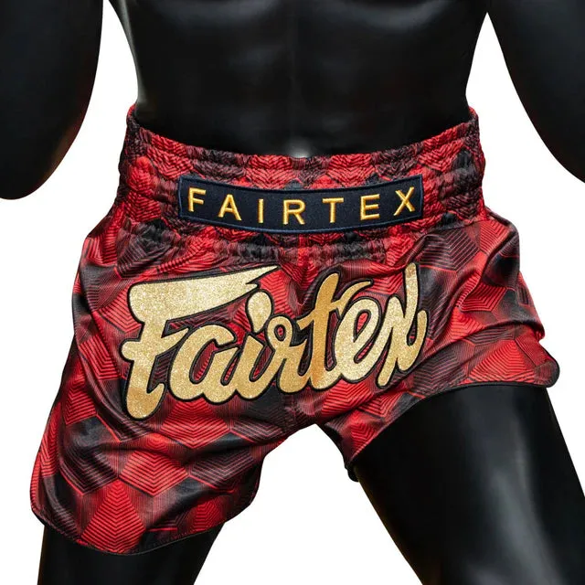 FAIRTEX MUAY THAI SHORTS - RED