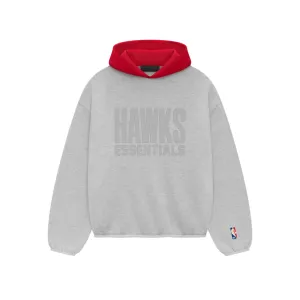 Fear of God ESSENTIALS x NBA Mens Atlanta Hawks Hoodie