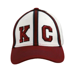Fitted Hat Red/White