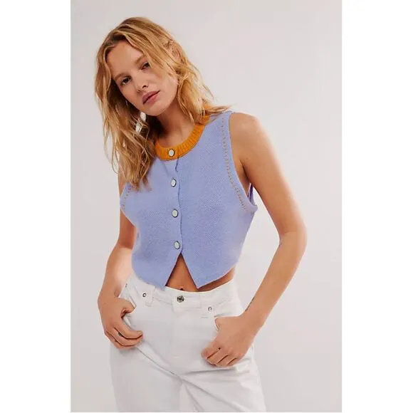 Free People Sammi 100%‎ Cashmere Vest