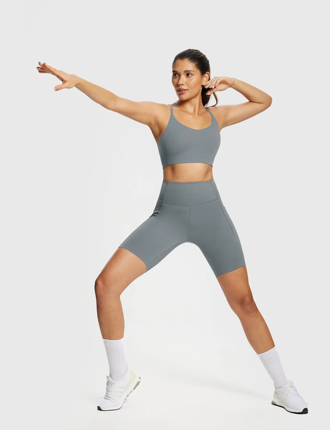 Freeleaf 8" Seamless High-Rise Shorts