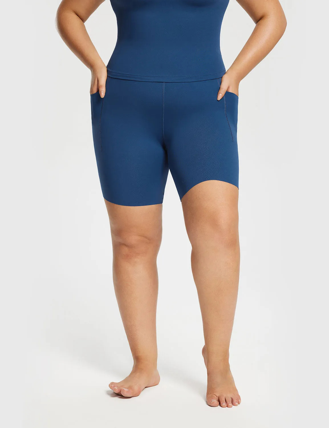 Freeleaf 8" Seamless High-Rise Shorts