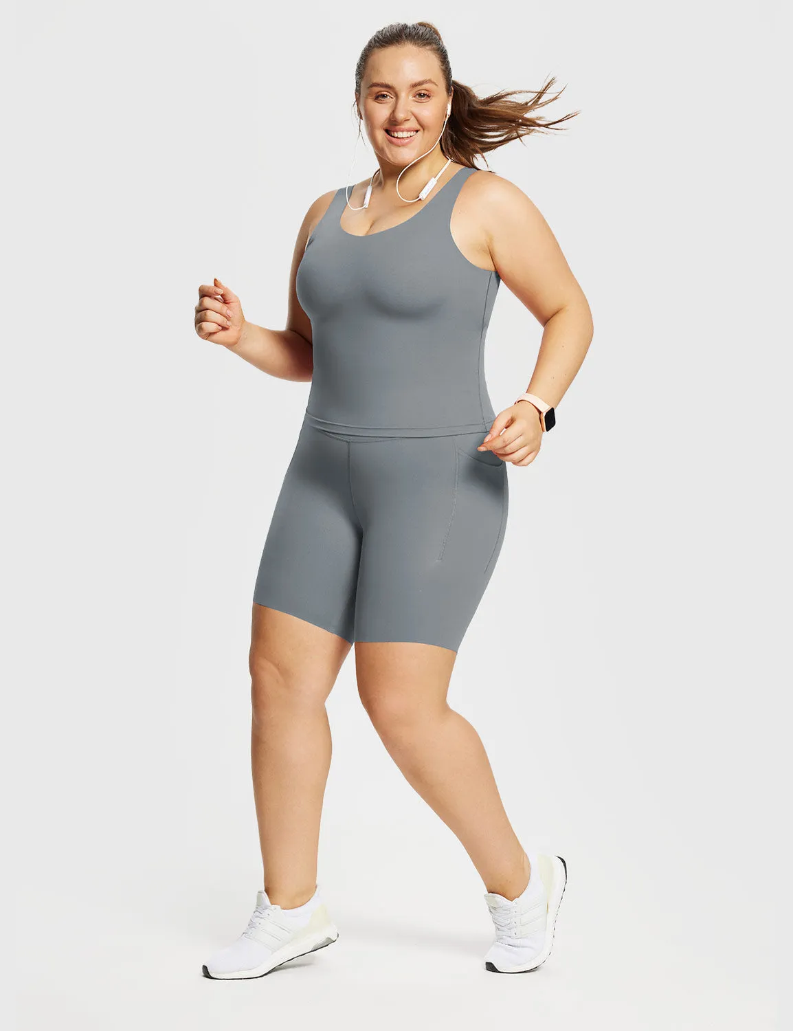 Freeleaf 8" Seamless High-Rise Shorts