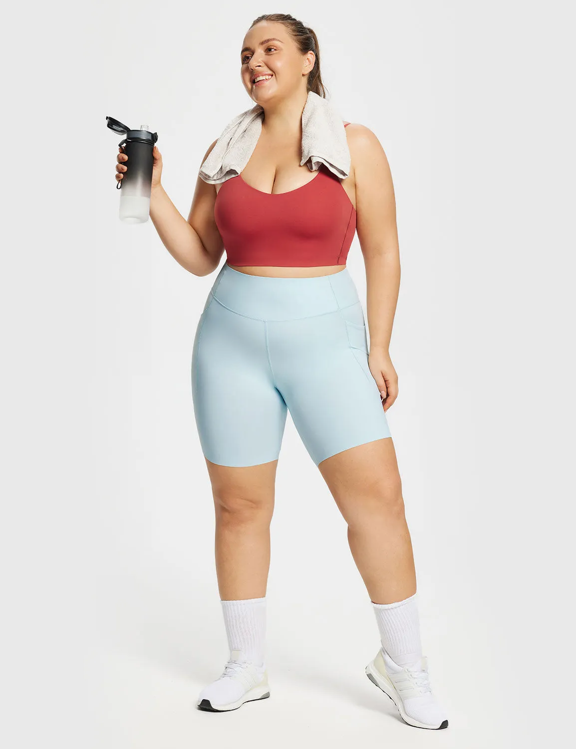 Freeleaf 8" Seamless High-Rise Shorts