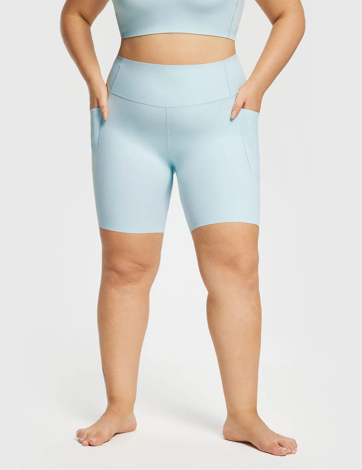 Freeleaf 8" Seamless High-Rise Shorts