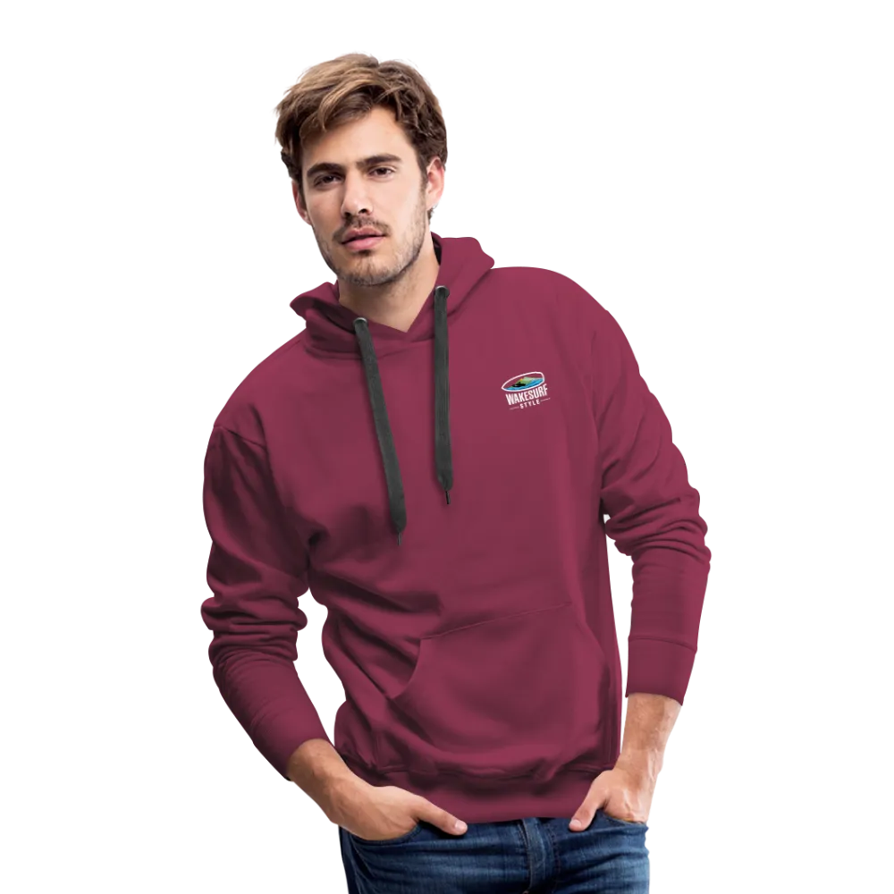 Full Moon Wakesurf Style Men’s Premium Hoodie